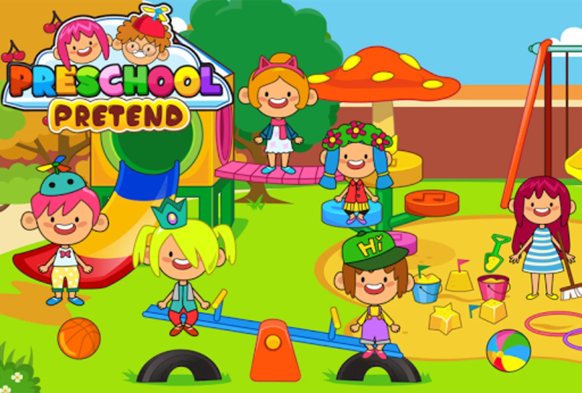 假裝去上學(Pretend Preschool)