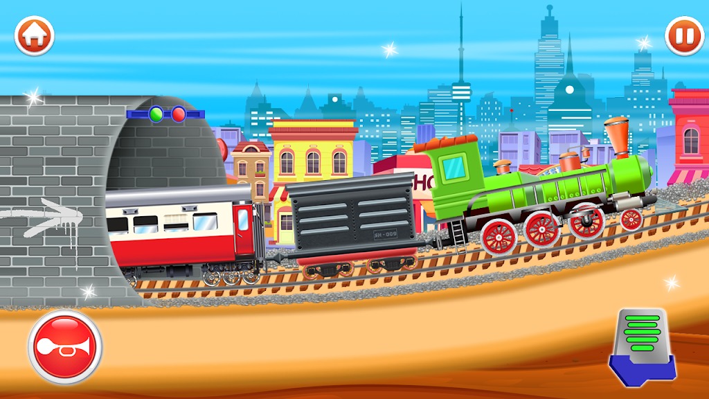 兒童火車司機鐵路模擬器(Train Builder Kids Railways)