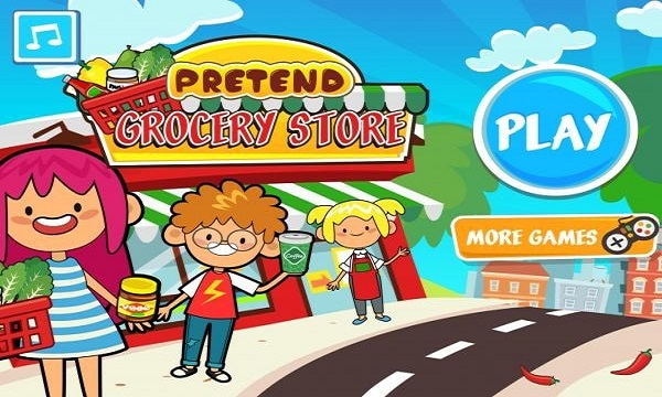 我的虛擬雜貨店(Pretend Grocery)