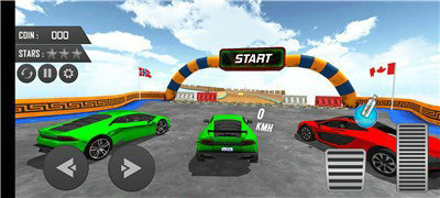 大坡道汽車特技駕駛(Mega Ramp Car Stunt Driving Games - Car Games)