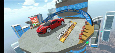 大坡道汽車特技駕駛(Mega Ramp Car Stunt Driving Games - Car Games)