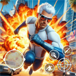监控人大战马桶人开放世界(Hero vs Gangstaz: Grand City)