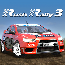 拉什拉力赛3全解锁无限金币(Rush Rally 3)